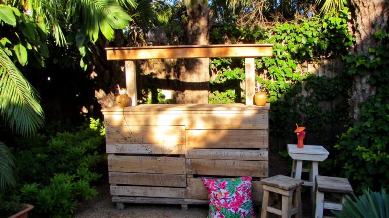 tropical backyard tiki bars