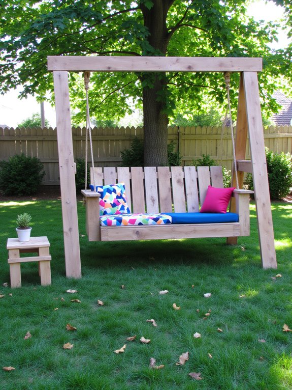 unique eco friendly garden swings