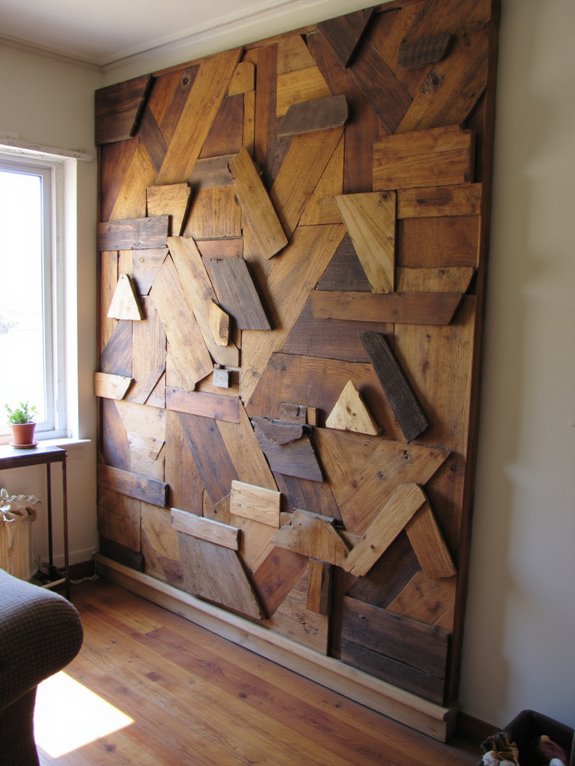 unique geometric pallet designs