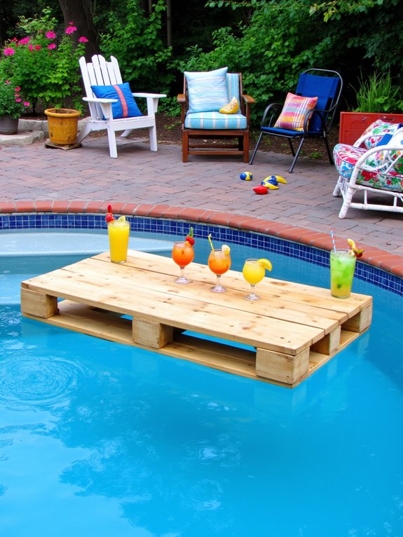 unique poolside drink experience