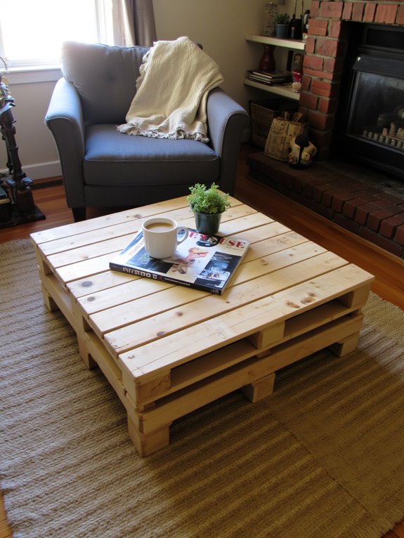 versatile compact pallet table
