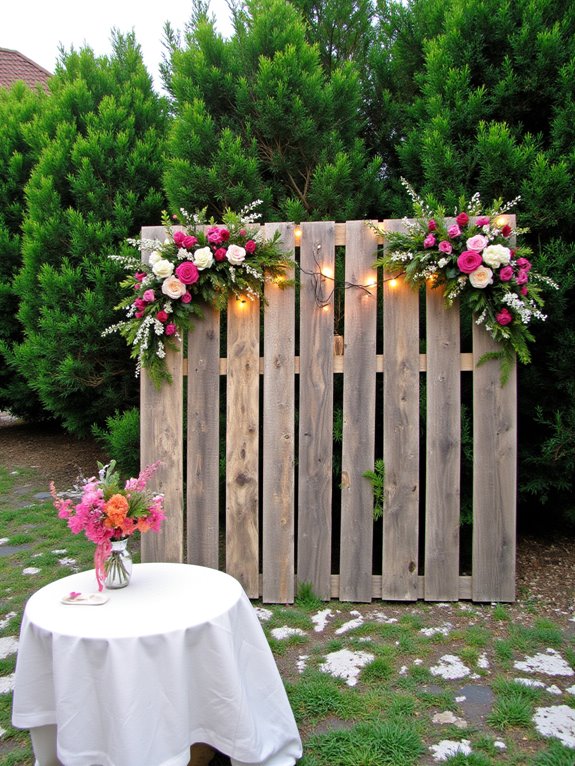 versatile rustic event decor