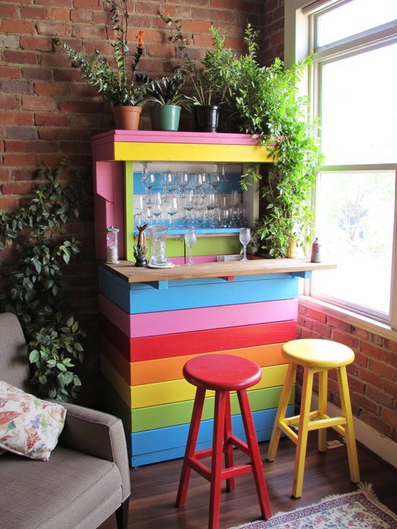 vibrant personality bar accessories