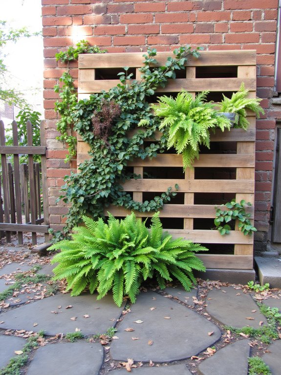 vibrant sustainable garden backdrop