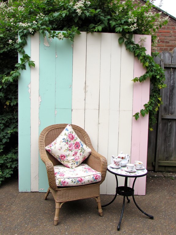 vintage charm with pallet boards