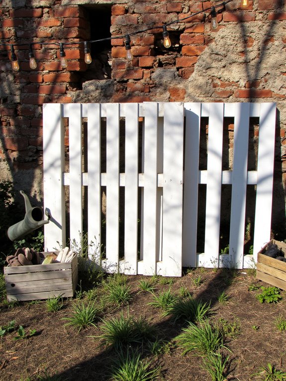 vintage chic pallet backdrop