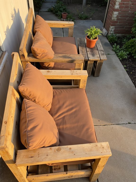 weatherproofing pallet furniture effectively