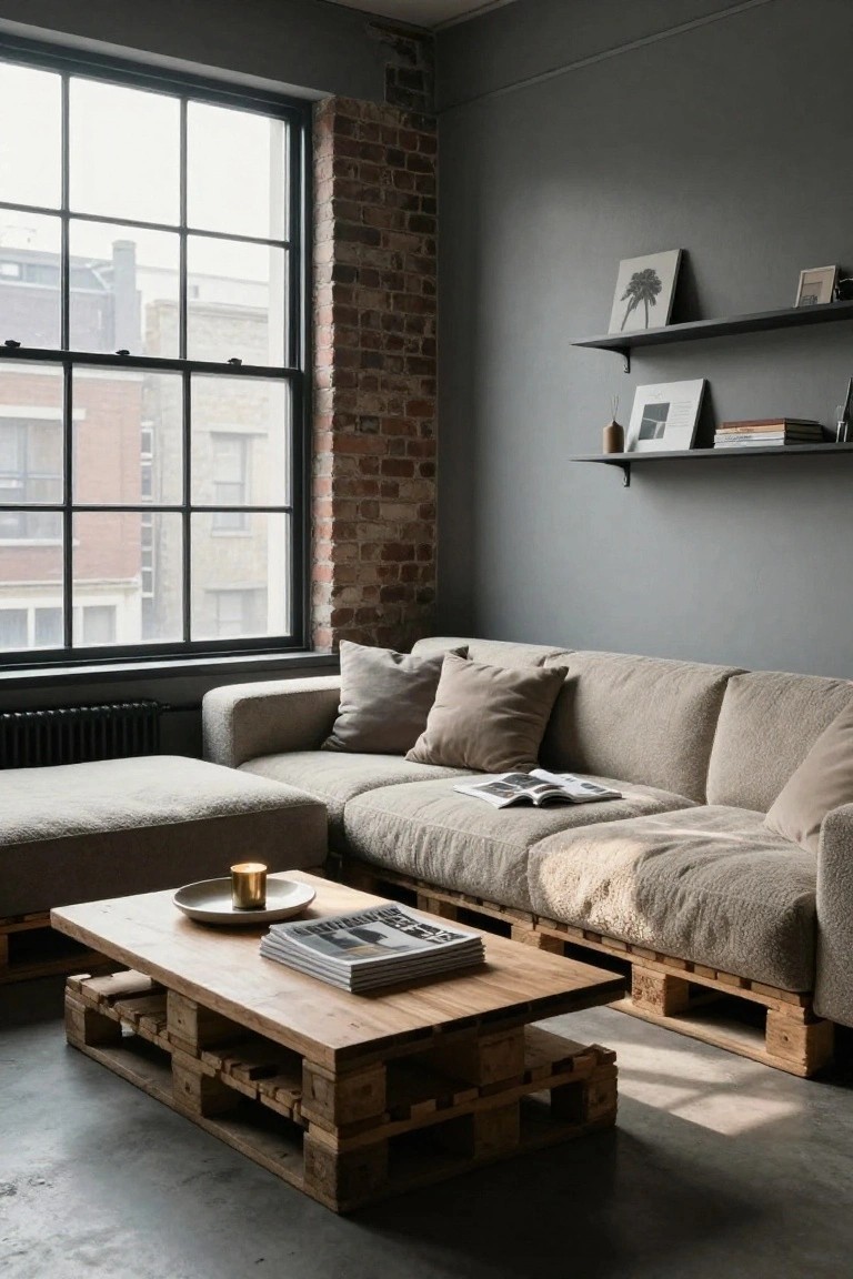 Rustic Pallet Coffee Table