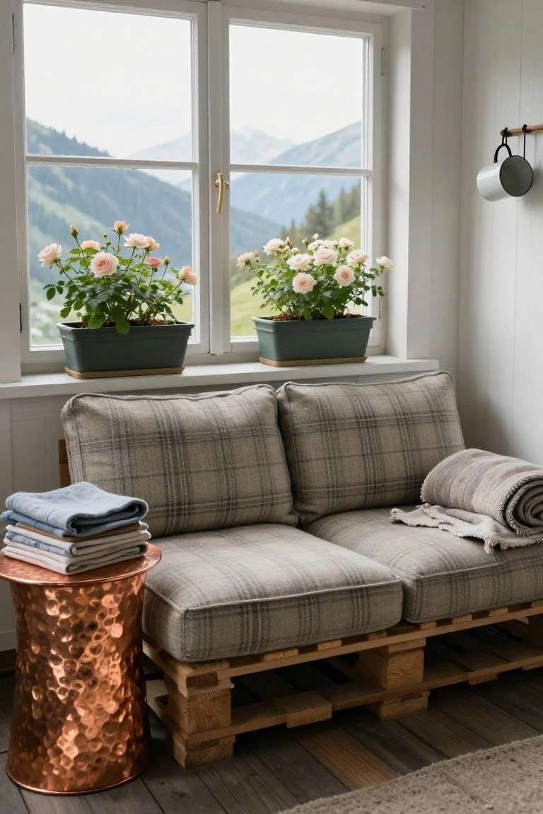 Pallet Couch for Cozy Indoor Spots