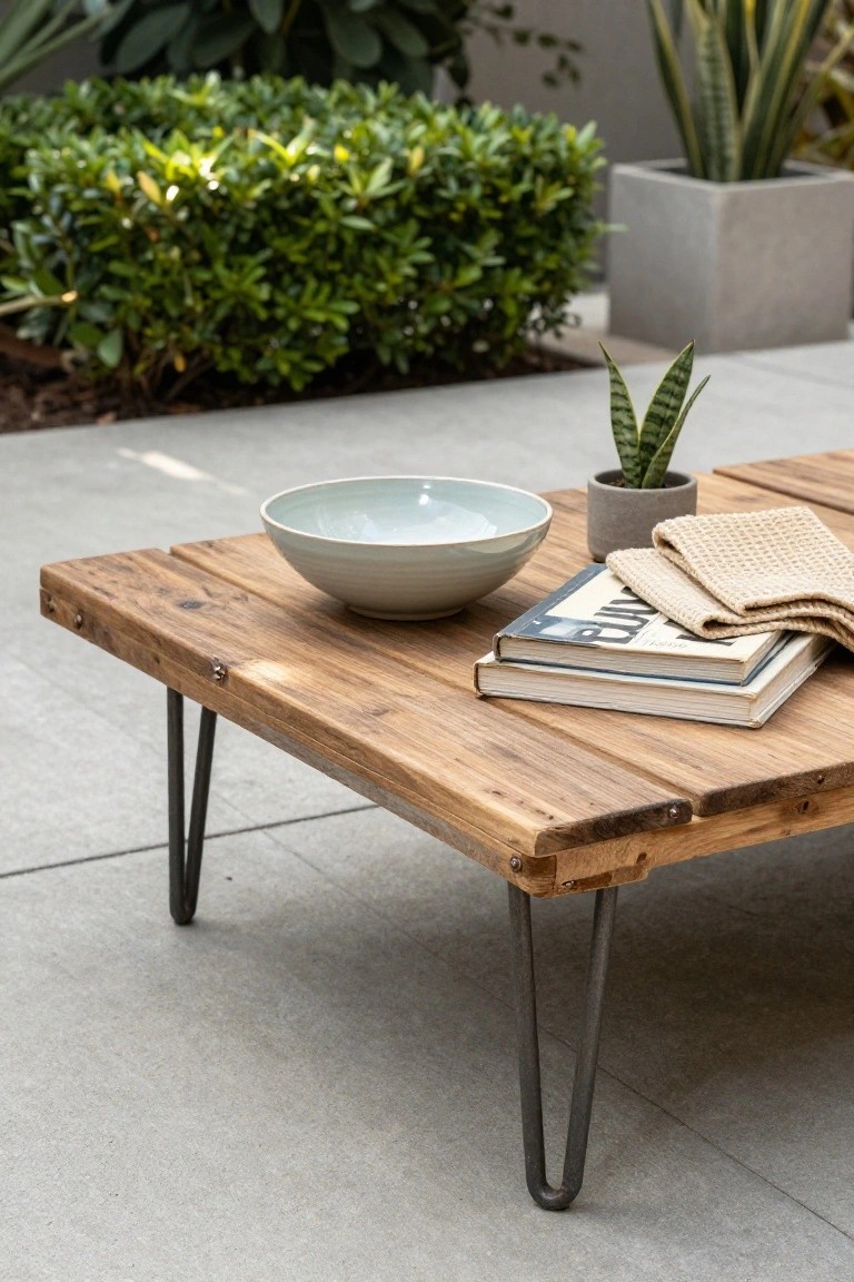 Build a Rustic Pallet Coffee Table
