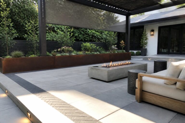 21 Clean Paver Patio Ideas Featuring Defined Border Patterns